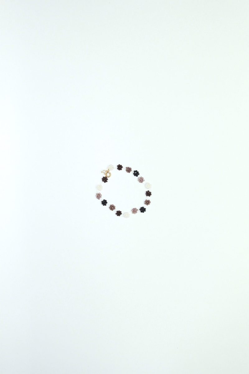 FIORI BRACELET - MIXED BROWN - 14K GOLD FILLED