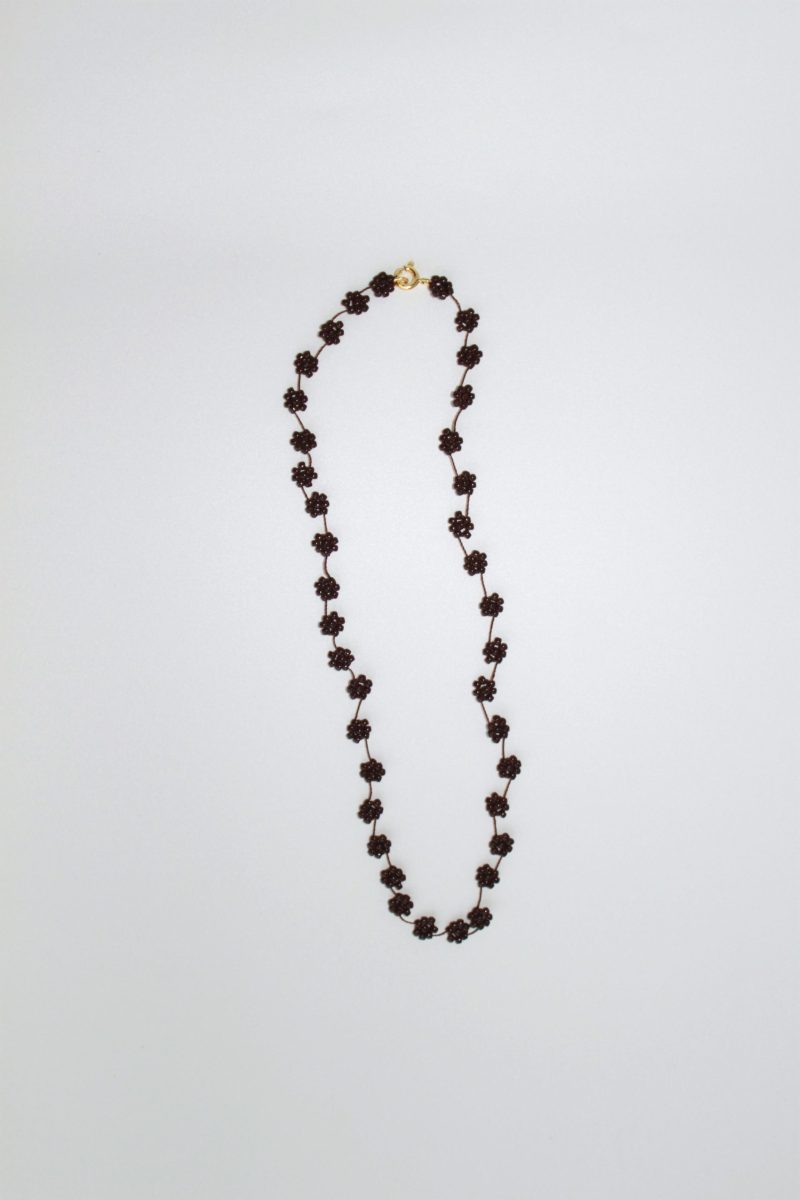 Fiori Necklace - Brown