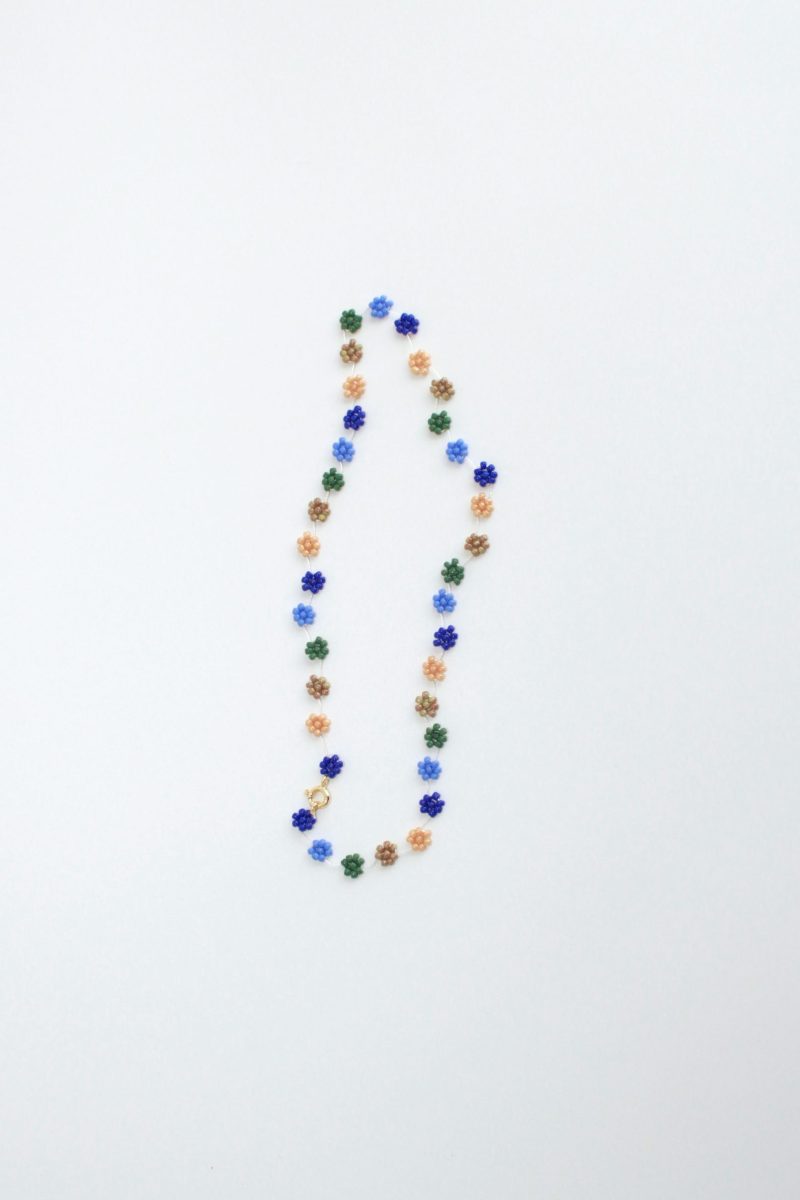 Fiori necklace_misto blue_kids