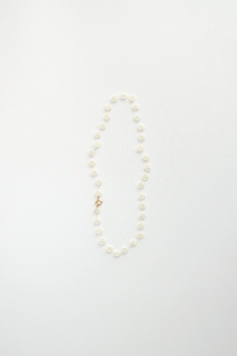 Fiori necklace_white_kids