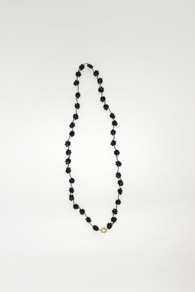 Kids Fiori Necklace - Black